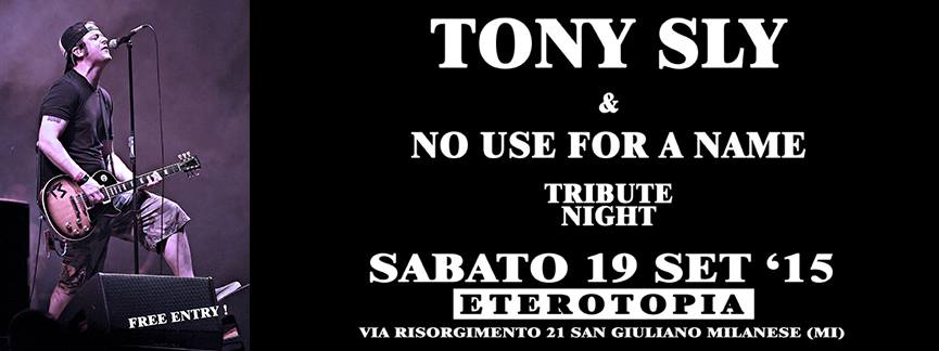 TONY SLY & NUFAN tribute night 2015