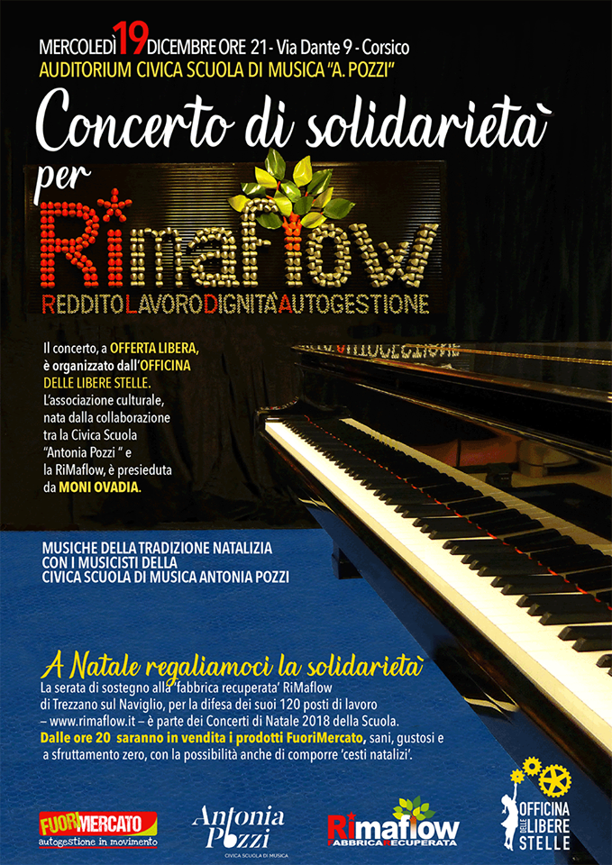 Concerto di solidarietà RiMAFLOW