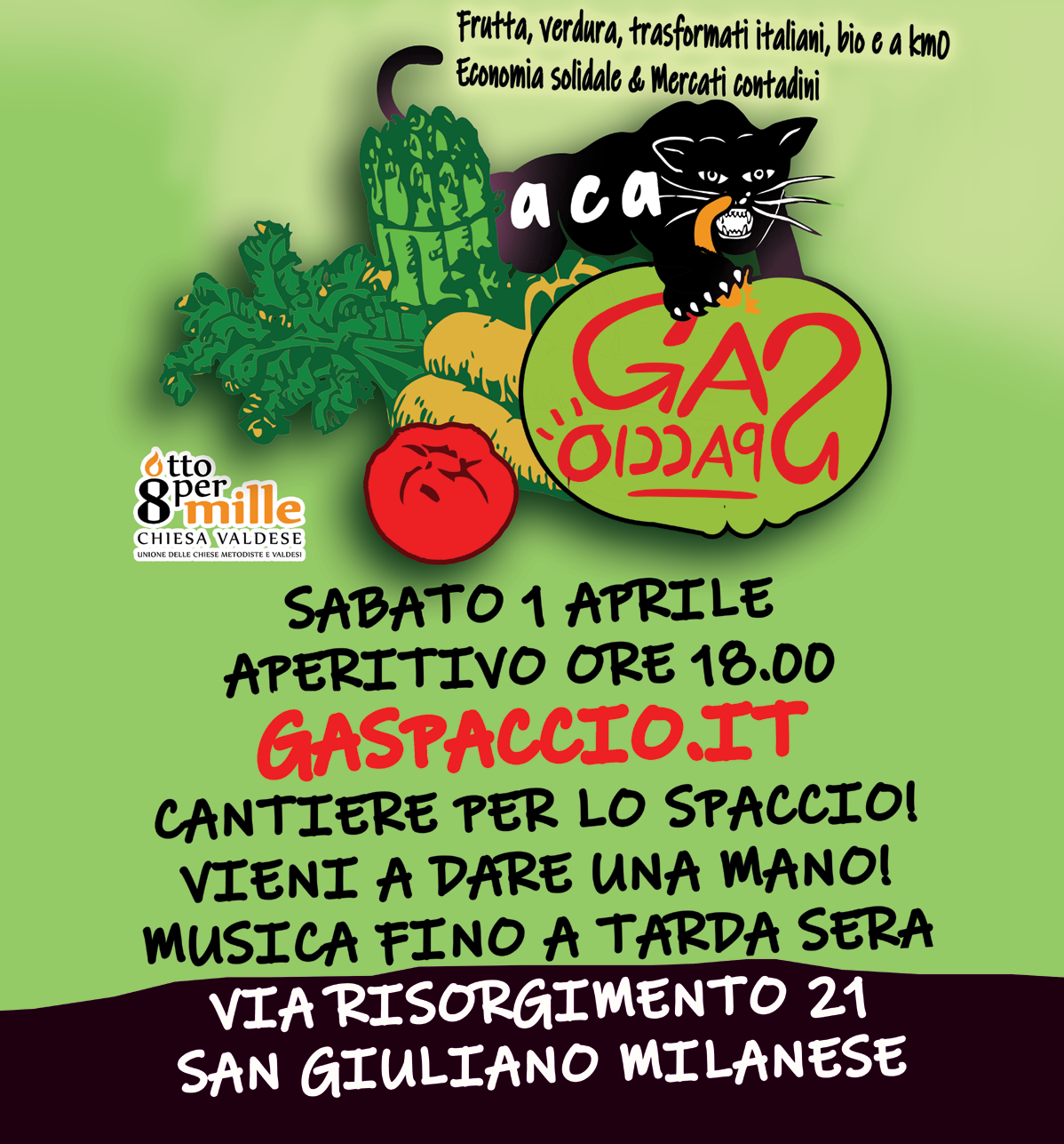 SABATO 1 – GASPACCIO.IT: APERITIVO MUSICALE!