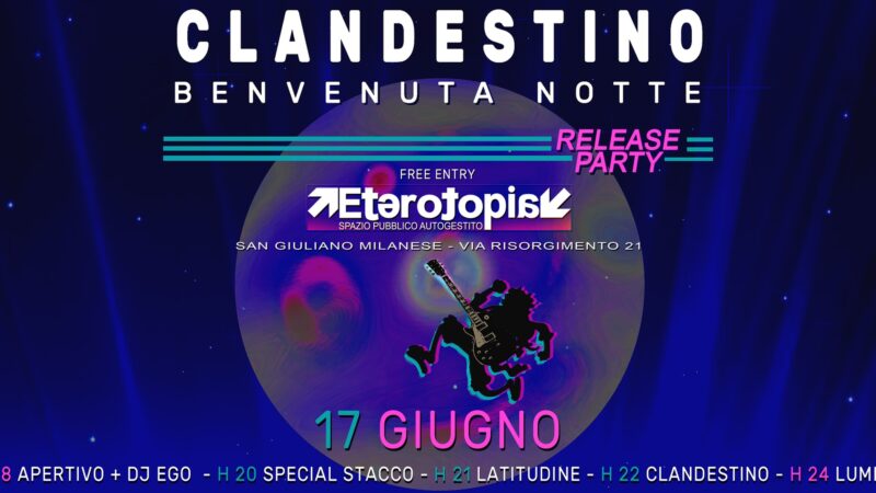 BENVENUTA NOTTE – RELEASE PARTY