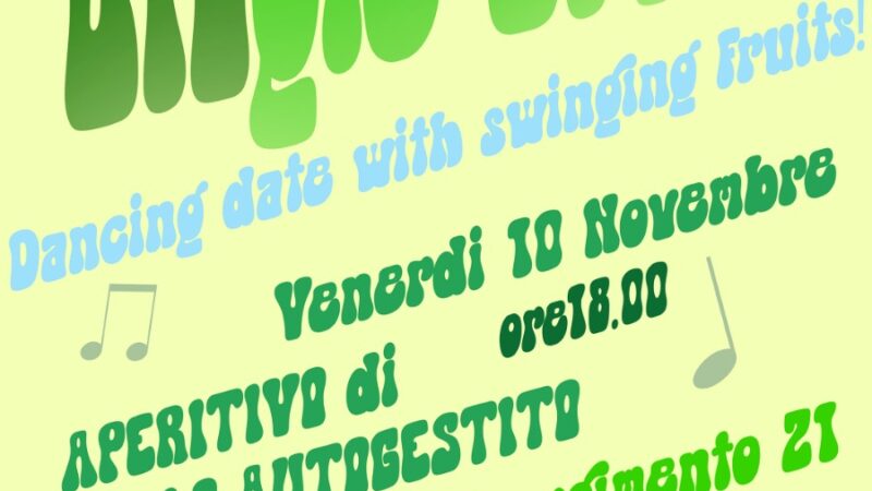 BIOgie JIVE! Venerdì 10 Novembre