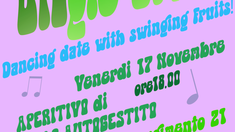 BIOgie JIVE! Venerdì 17 Novembre