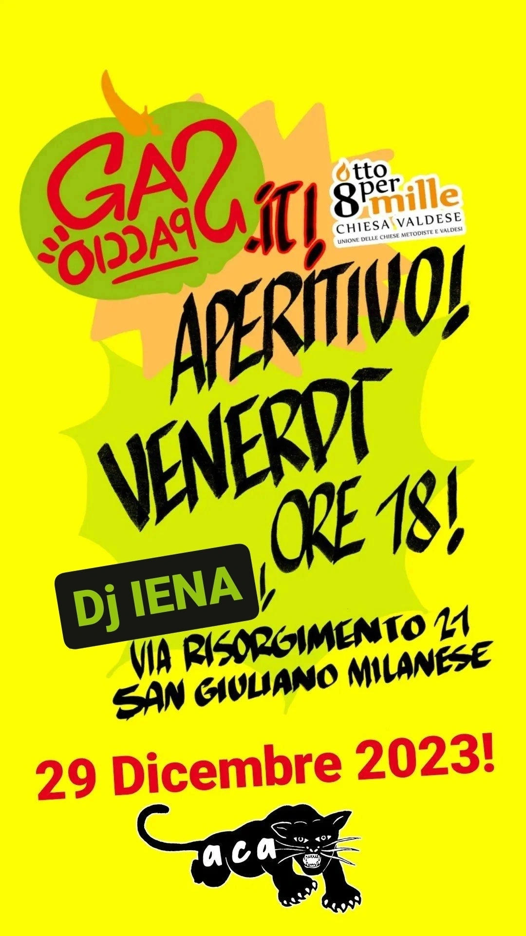 Venerdì 29 Dicembre