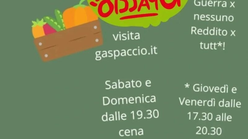 Osteria dell’Orto!