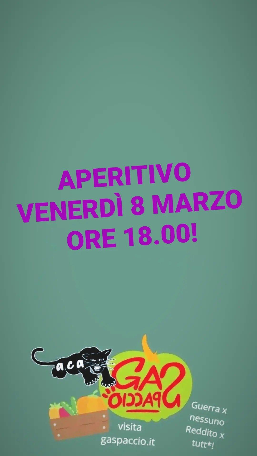Aperitivo 8 Marzo Gaspaccio.it