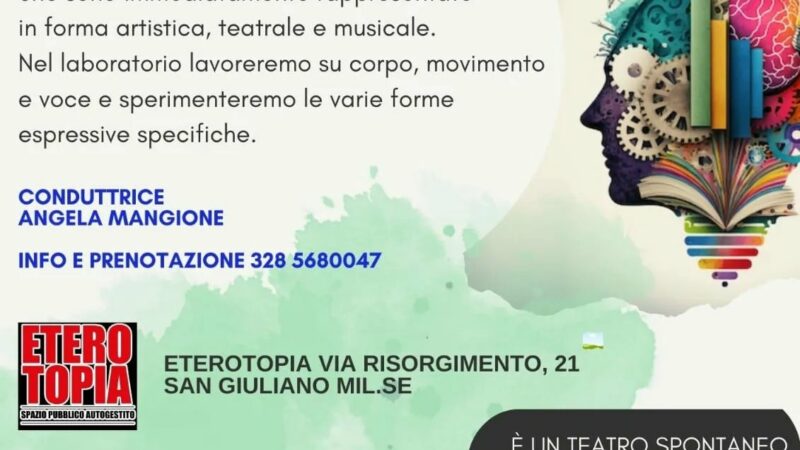 Venerdì 14 Giugno – Aperitivo e Laboratorio