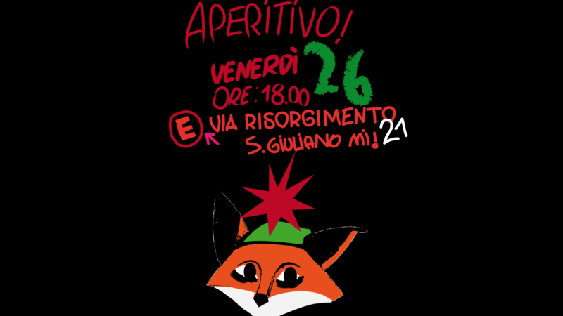 Venerdì 26 Luglio – Aperitivo