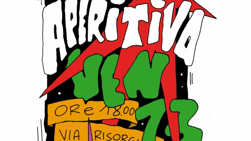 Venerdì 13 Dicembre – Aperitivo