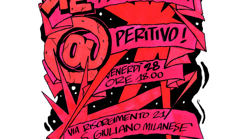 Venerdì 28 Marzo – Aperitivo