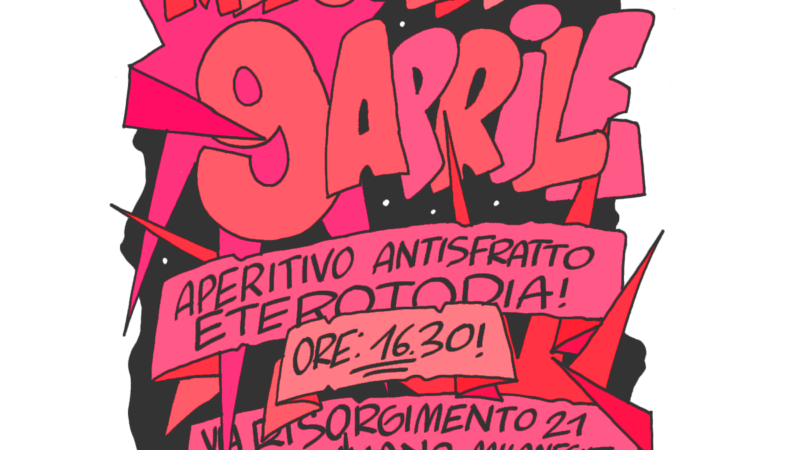 Mercoledì 9 Aprile – Ore 16.30!
