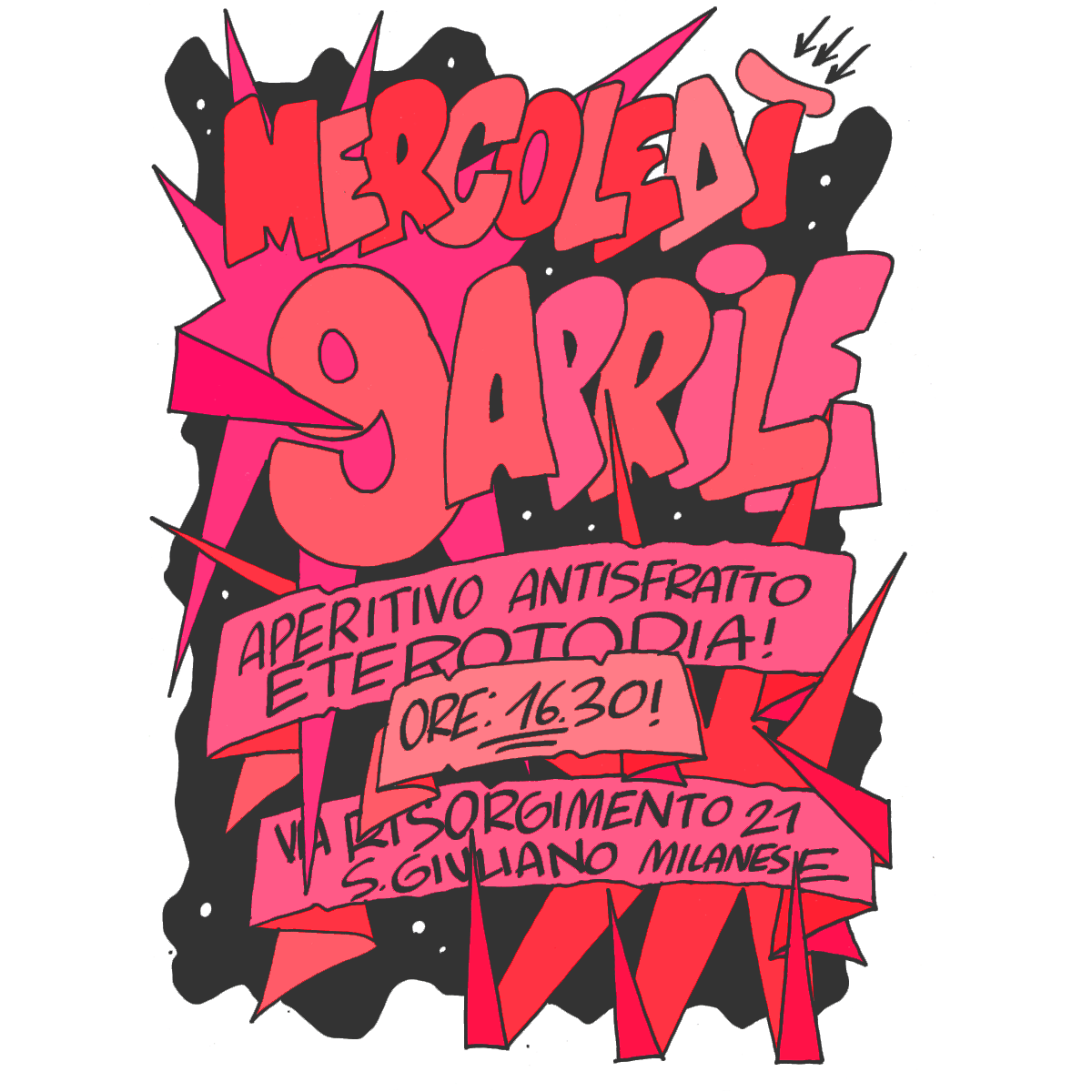 Mercoledì 9 Aprile – Ore 16.30!