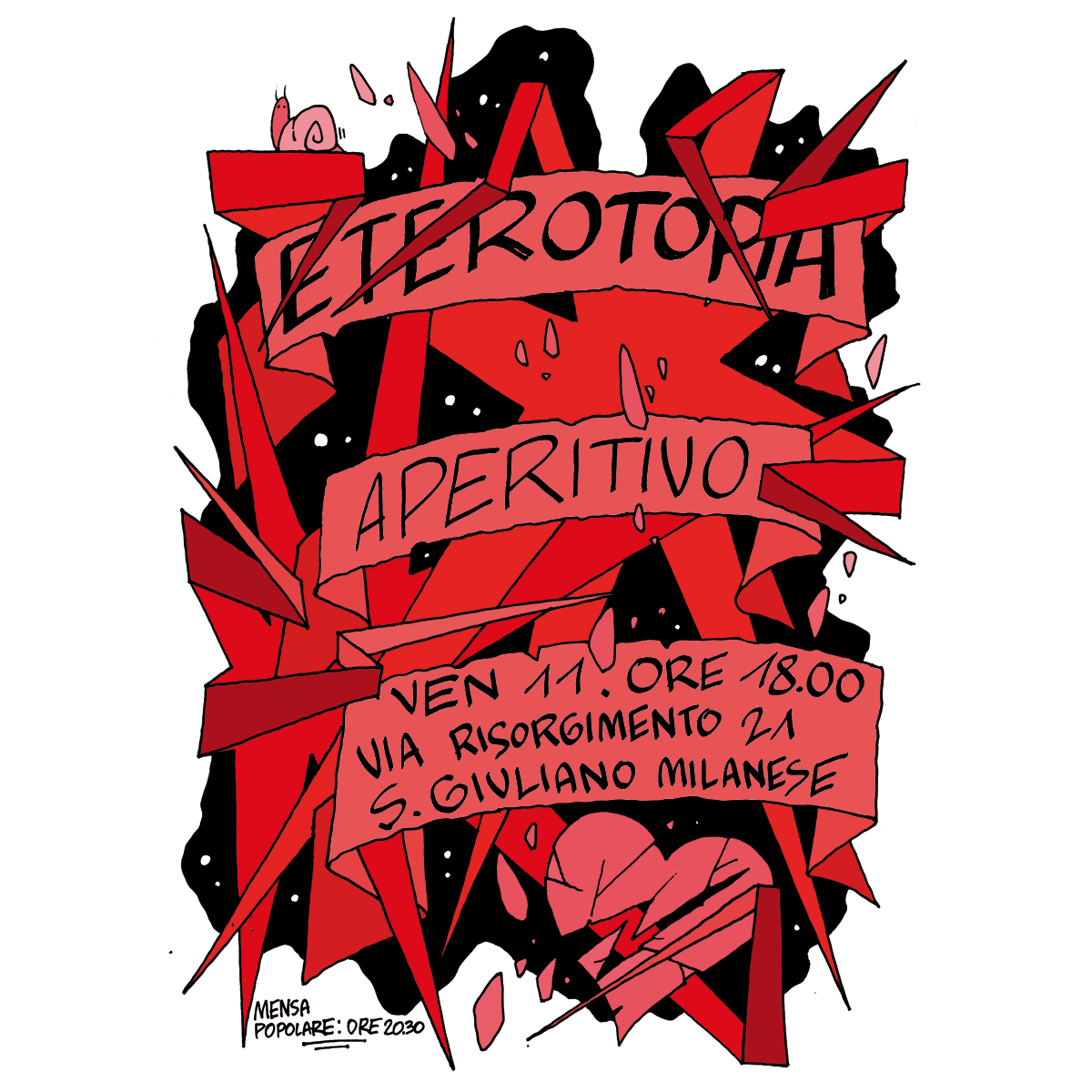 Venerdì 11 Aprile – Aperitivo