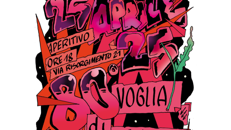 Venerdì 25 Aprile – Aperitivo