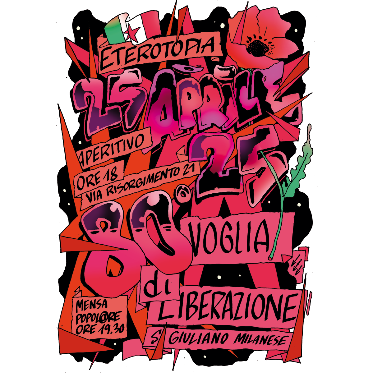 Venerdì 25 Aprile – Aperitivo
